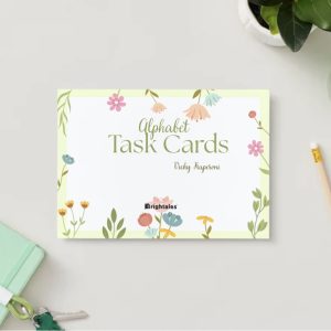 Alternative view of Alphabet Task Cards-Learning Stations